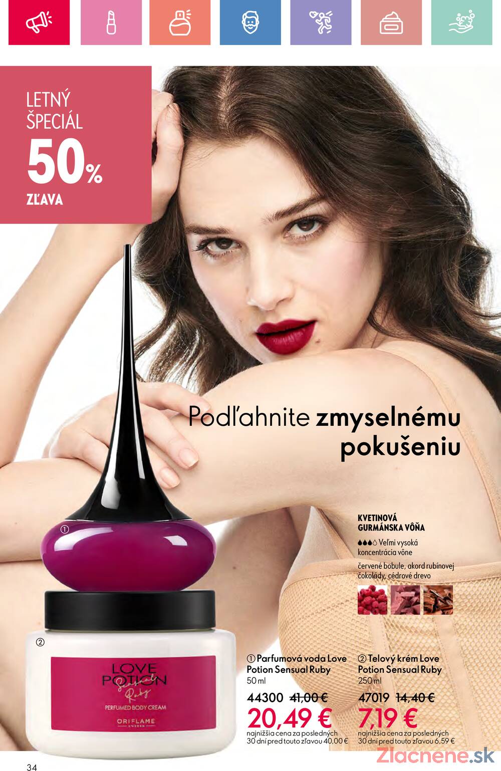 Leták Oriflame - Oriflame do 5.7. - strana 34