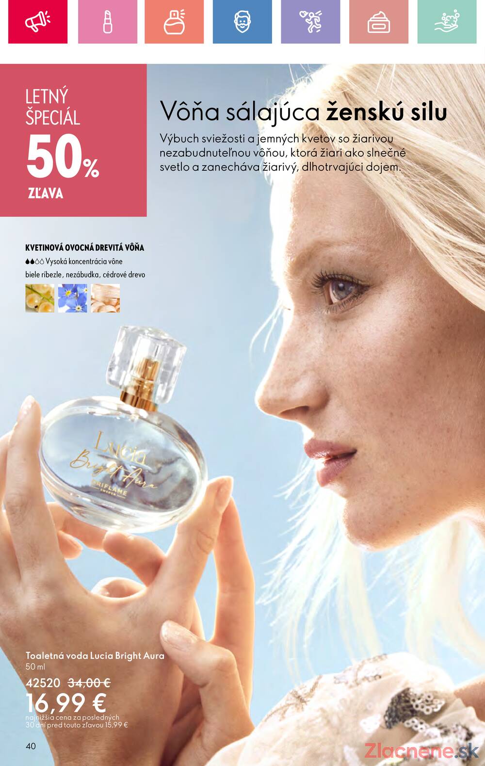 Leták Oriflame - Oriflame do 5.7. - strana 40
