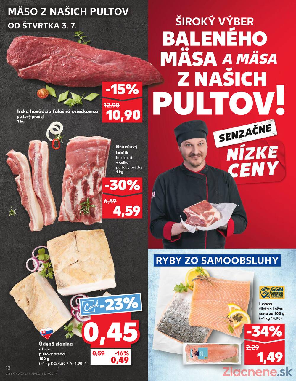 Leták Kaufland - Kaufland 3.7. - 9.7. - Kaufland Bytča - strana 12