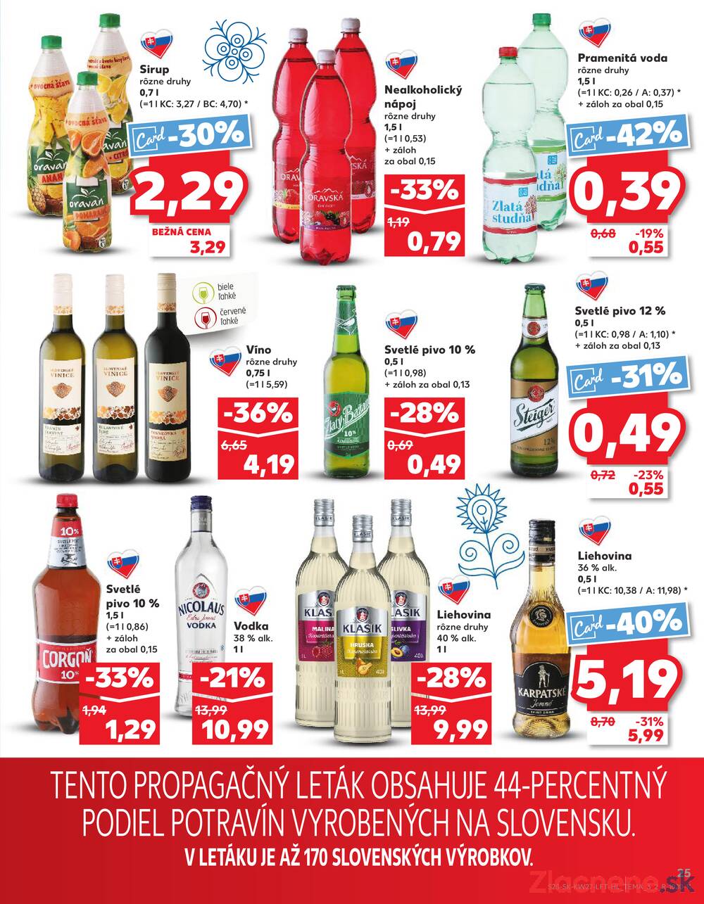 Leták Kaufland - Kaufland 3.7. - 9.7. - Kaufland Bytča - strana 25