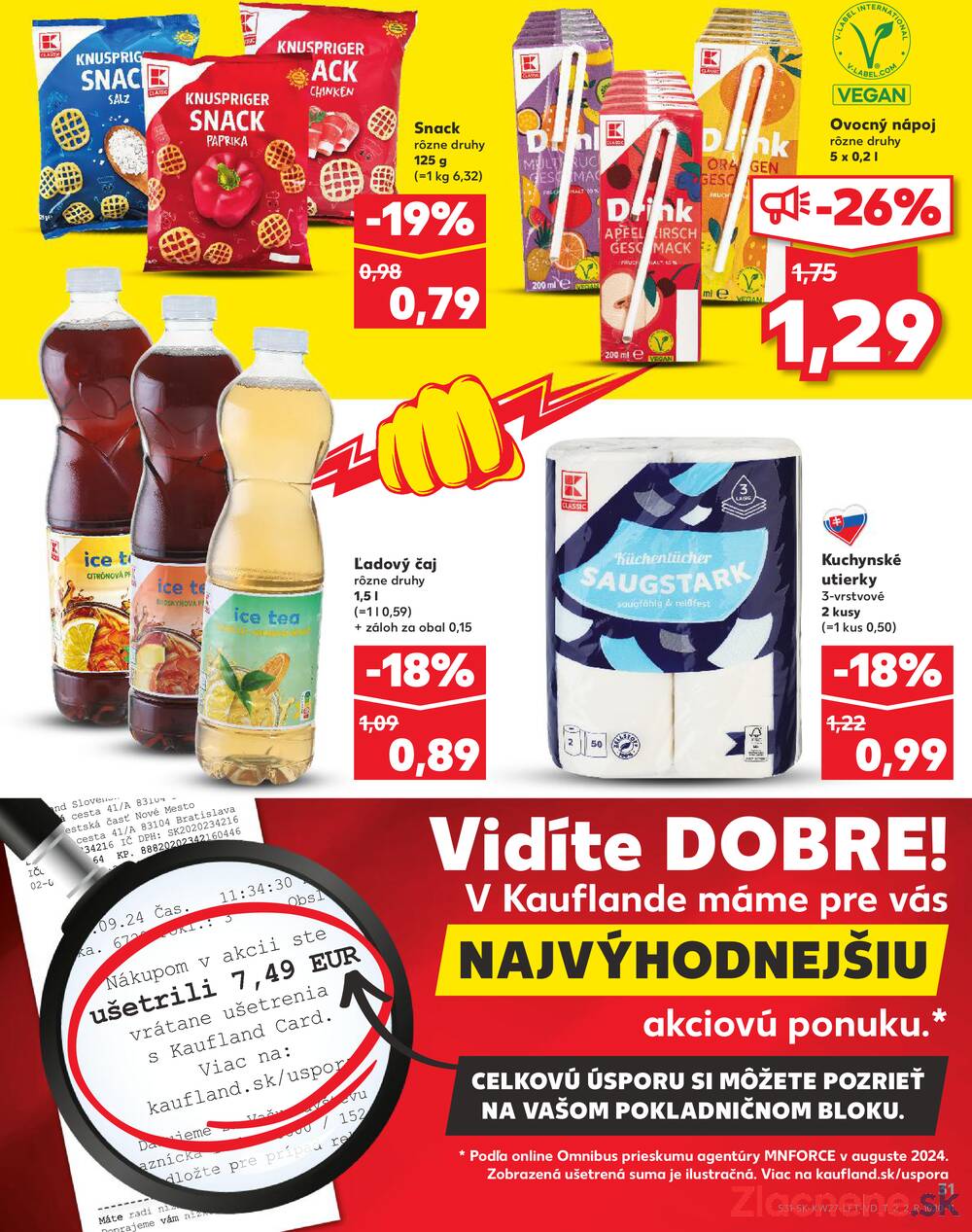 Leták Kaufland - Kaufland 3.7. - 9.7. - Kaufland Bytča - strana 31