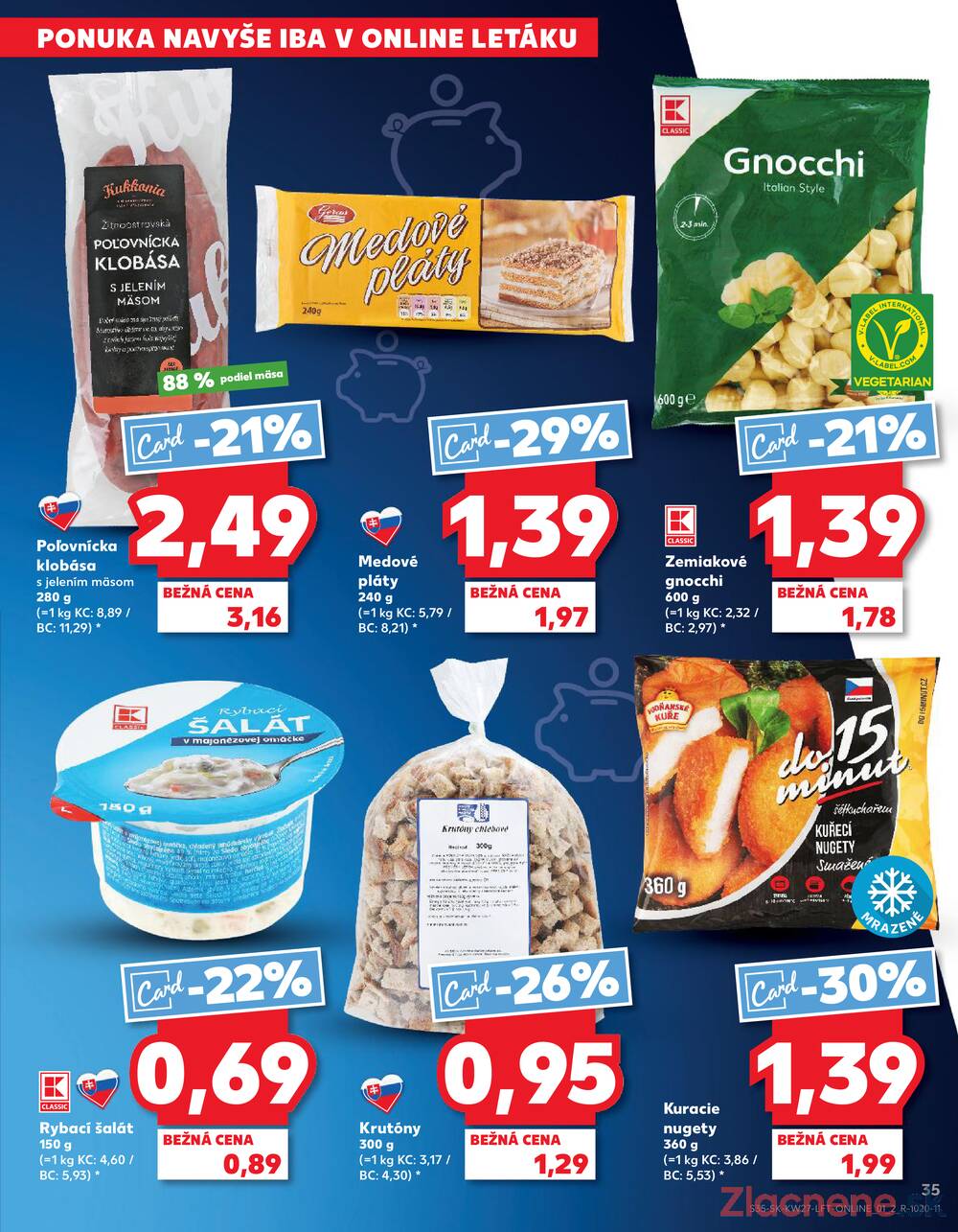 Leták Kaufland - Kaufland 3.7. - 9.7. - Kaufland Poprad - Jiřího Wolkera - strana 35