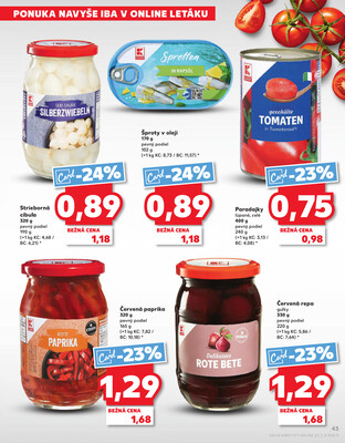 Kaufland 3.7. - 9.7. - Kaufland Poprad - Jiřího Wolkera
