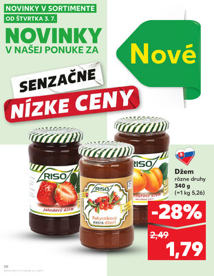Kaufland 3.7. - 9.7. - Kaufland Poprad - Jiřího Wolkera