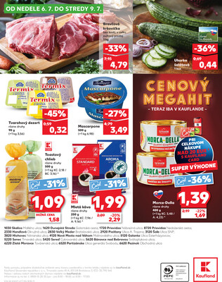 Kaufland 3.7. - 9.7. - Kaufland Galanta