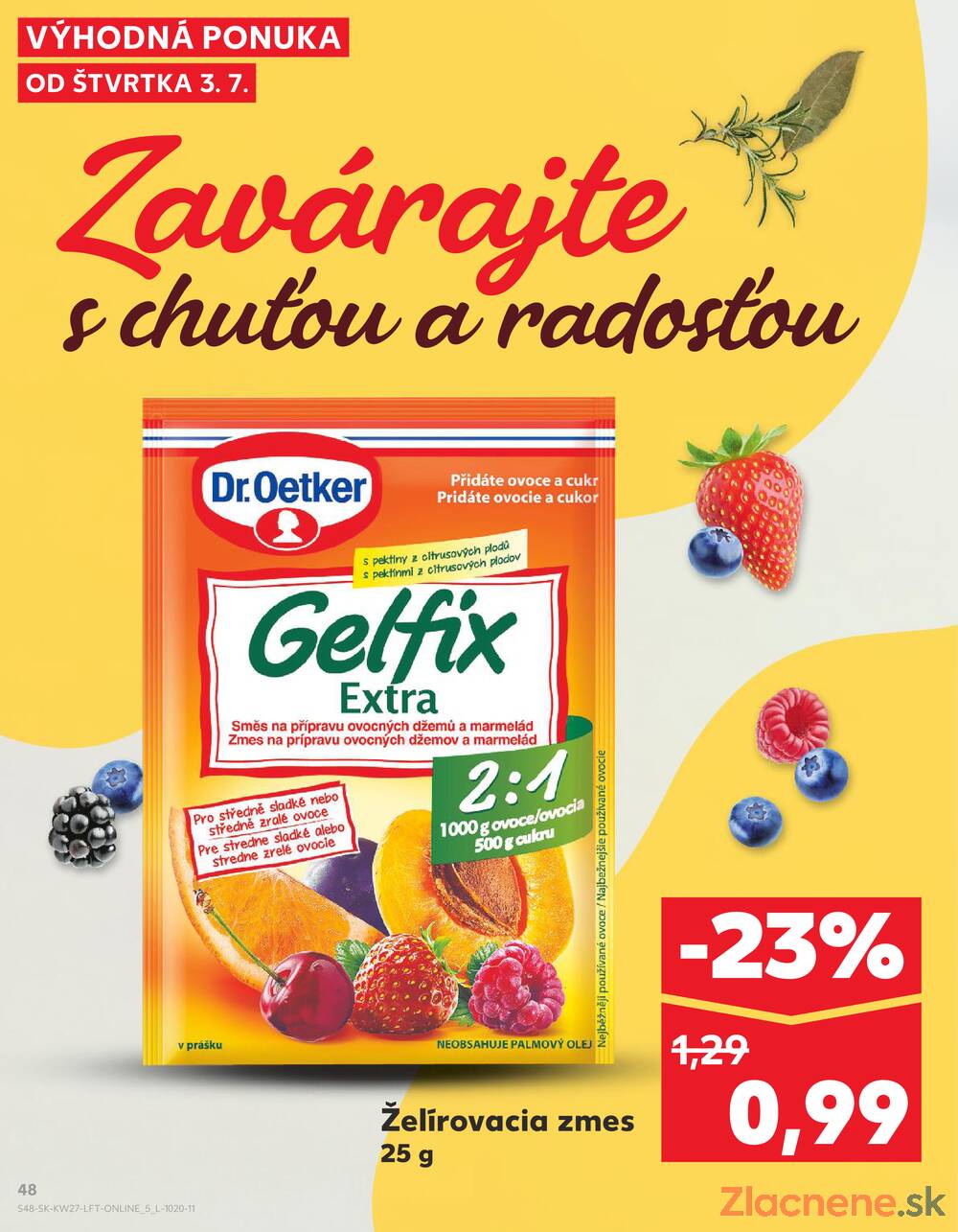 Leták Kaufland - Kaufland 3.7. - 9.7. - Kaufland Zlaté Moravce - strana 48