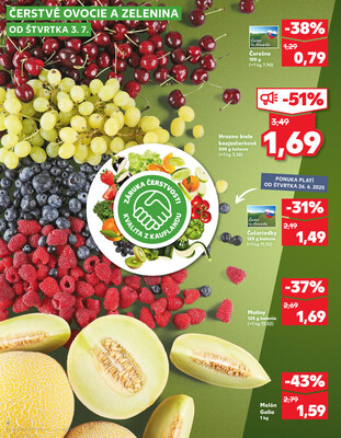 Kaufland 3.7. - 9.7. - Kaufland Zlaté Moravce