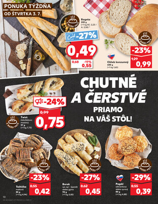 Kaufland 3.7. - 9.7. - Kaufland Zlaté Moravce