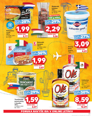 Kaufland 3.7. - 9.7. - Kaufland Zlaté Moravce