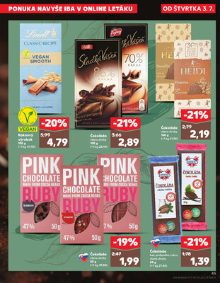 Kaufland 3.7. - 9.7. - Kaufland Zlaté Moravce