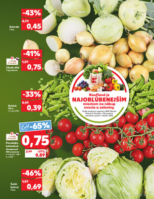 Kaufland 3.7. - 9.7. - Kaufland Topoľčany-Krušovce