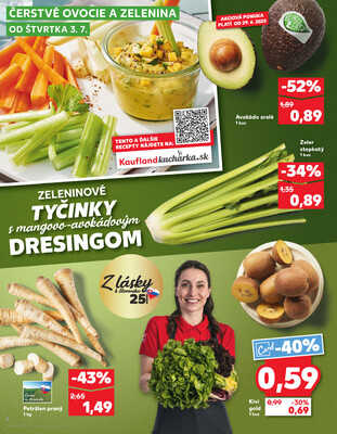 Kaufland 3.7. - 9.7. - Kaufland Topoľčany-Krušovce