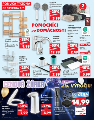 Kaufland 3.7. - 9.7. - Kaufland Topoľčany-Krušovce