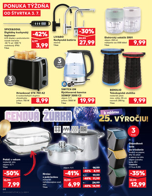 Kaufland 3.7. - 9.7. - Kaufland Topoľčany-Krušovce