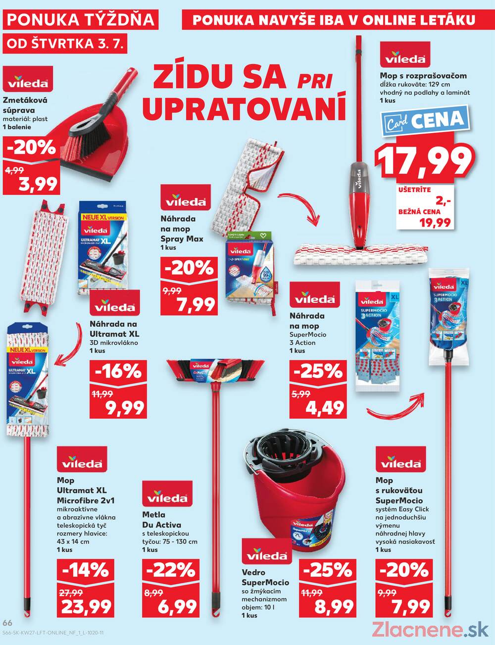 Leták Kaufland - Kaufland 3.7. - 9.7. - Kaufland Žilina - strana 66