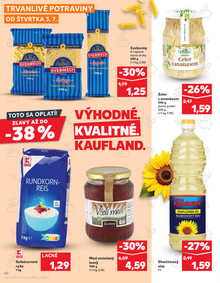 Kaufland 3.7. - 9.7. - Kaufland Žilina
