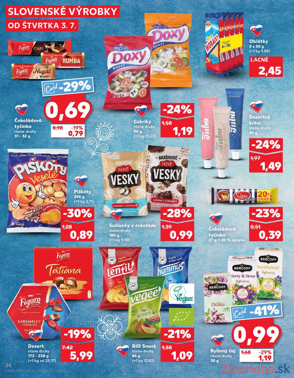 Leták Kaufland - Kaufland 3.7. - 9.7. - Kaufland Bratislava - Nové Mesto - strana 24