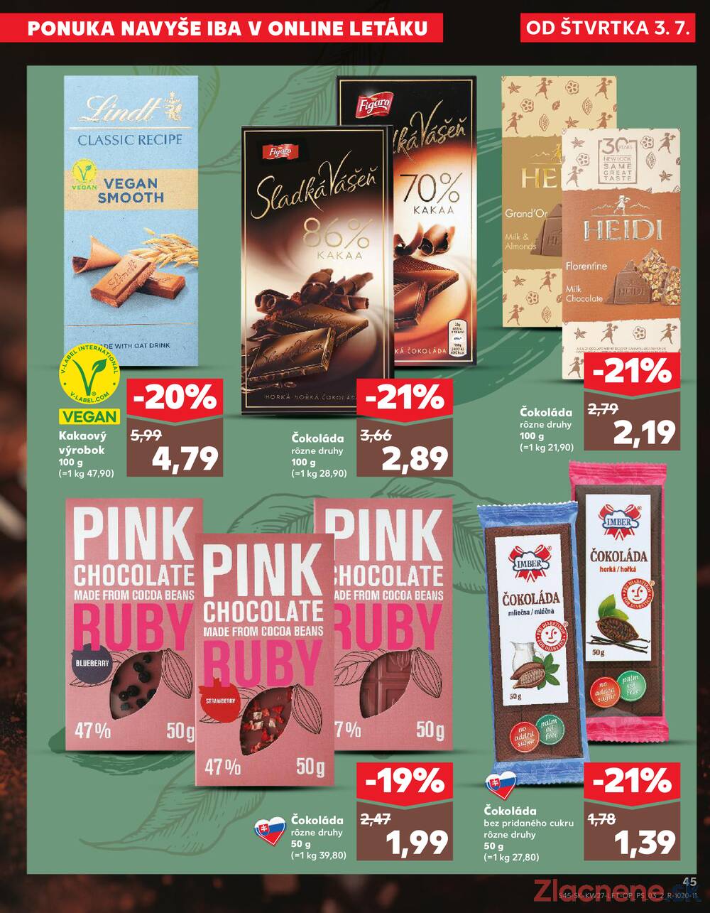 Leták Kaufland - Kaufland 3.7. - 9.7. - Kaufland Levice - strana 45