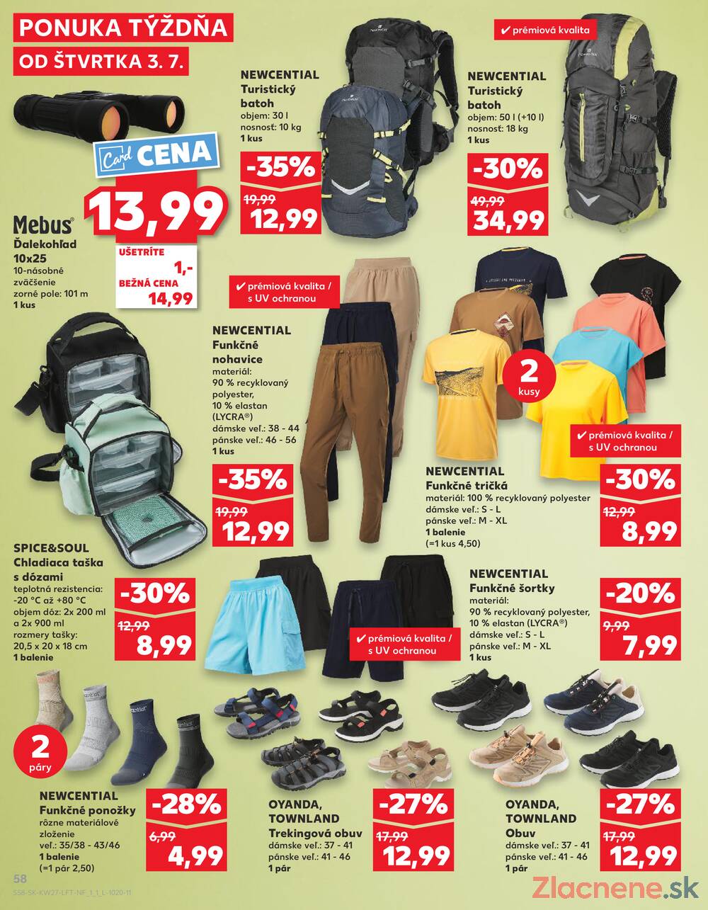 Leták Kaufland - Kaufland 3.7. - 9.7. - Kaufland Levice - strana 58