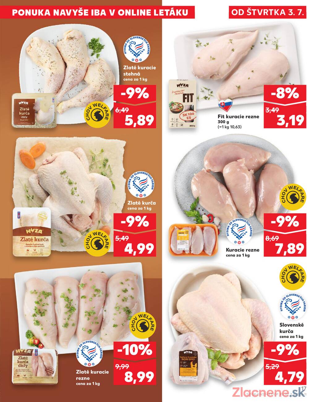 Leták Kaufland - Kaufland 3.7. - 9.7. - Kaufland Nové Zámky - strana 17