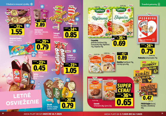 Leták Fresh
		  platný do 16.7.2025 - strana 11