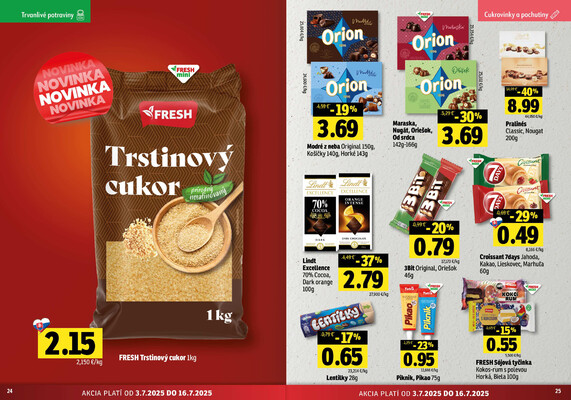 Leták Fresh
		  platný do 16.7.2025 - strana 13