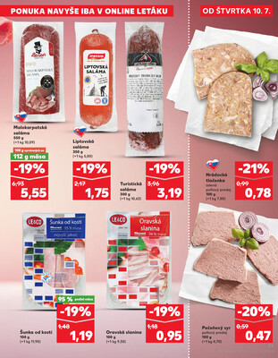 Leták Kaufland
		  platný do 16.7.2025 - strana 21