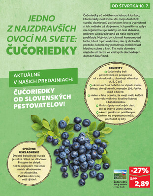 Kaufland 10.7. - 16.7. - Kaufland Bardejov