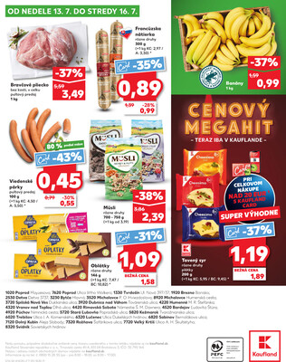 Kaufland 10.7. - 16.7. - Kaufland Trebišov