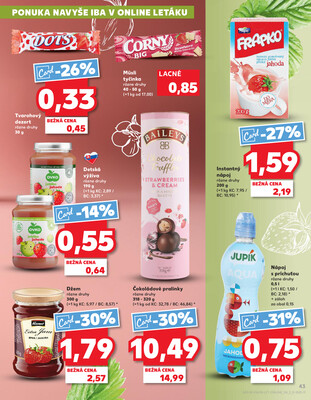 Kaufland 10.7. - 16.7. - Kaufland Michalovce (Humenská cesta)