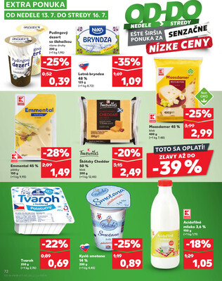 Kaufland 10.7. - 16.7. - Kaufland Michalovce (Humenská cesta)