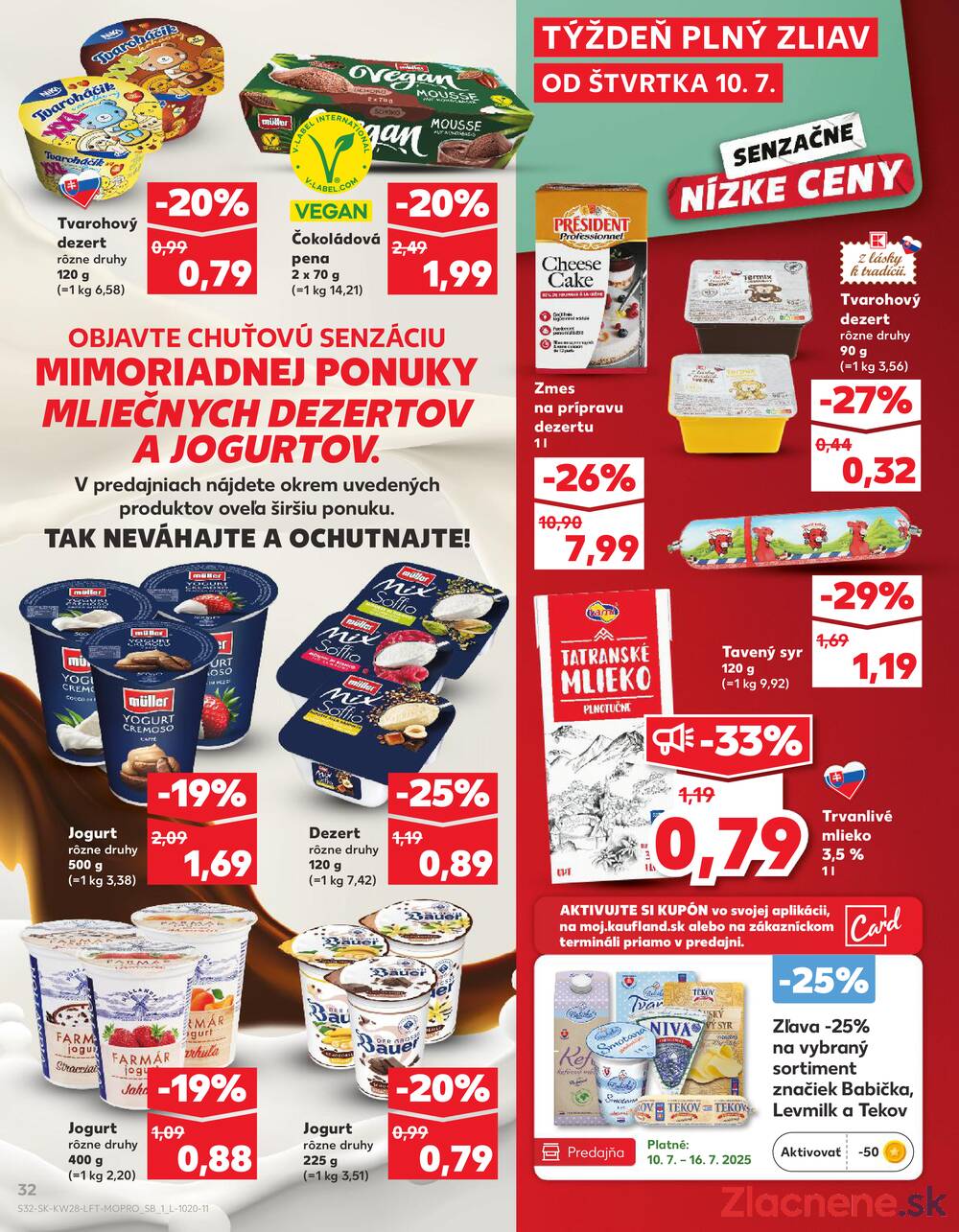 Leták Kaufland - Kaufland 10.7. - 16.7. - Kaufland Veľký Meder - strana 32