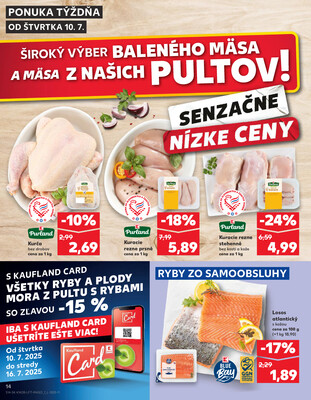 Kaufland 10.7. - 16.7. - Kaufland Hlohovec