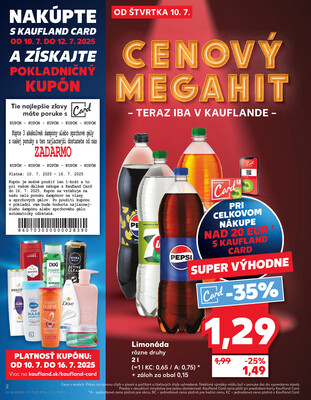 Kaufland 10.7. - 16.7. - Kaufland Prievidza (Necpaly)