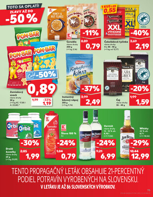 Kaufland 10.7. - 16.7. - Kaufland Prievidza (Necpaly)