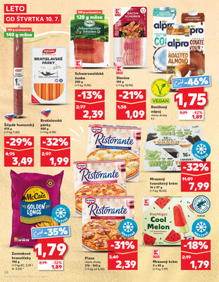 Kaufland 10.7. - 16.7. - Bratislava-Patrónka