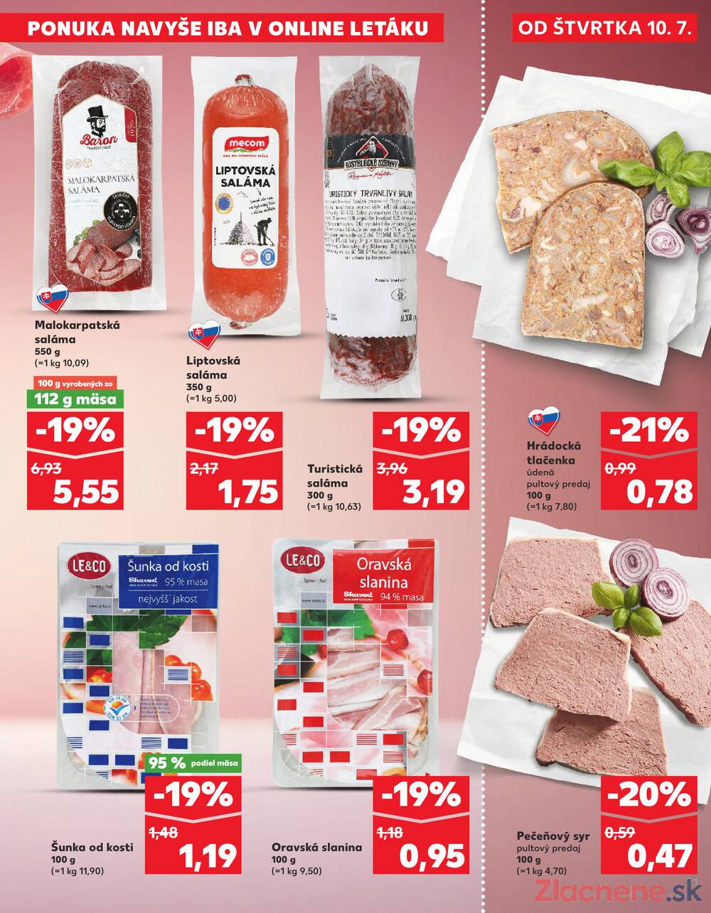 Leták Kaufland - Kaufland 10.7. - 16.7. - Kaufland Prešov - Sídlisko 3 - strana 21