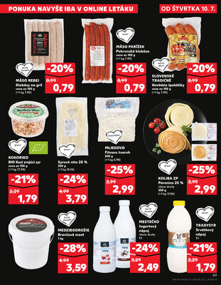 Kaufland 10.7. - 16.7. - Kaufland Prešov - Sídlisko 3