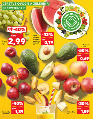 Kaufland 10.7. - 16.7. - Kaufland Trnava