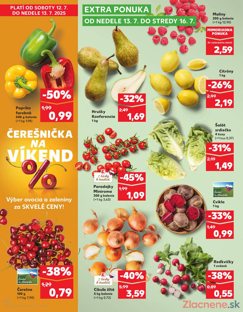 Leták Kaufland - Kaufland 10.7. - 16.7. - Kaufland Žilina - strana 70