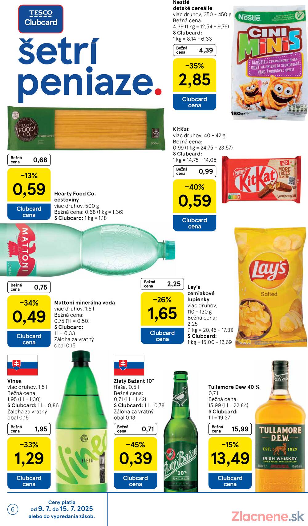 Leták Tesco - Tesco malé hypermarkety od 9.7. do 15.7.2025 - strana 6 Leták Tesco - Tesco malé hypermarkety od 9.7. do 15.7.2025 - strana 6