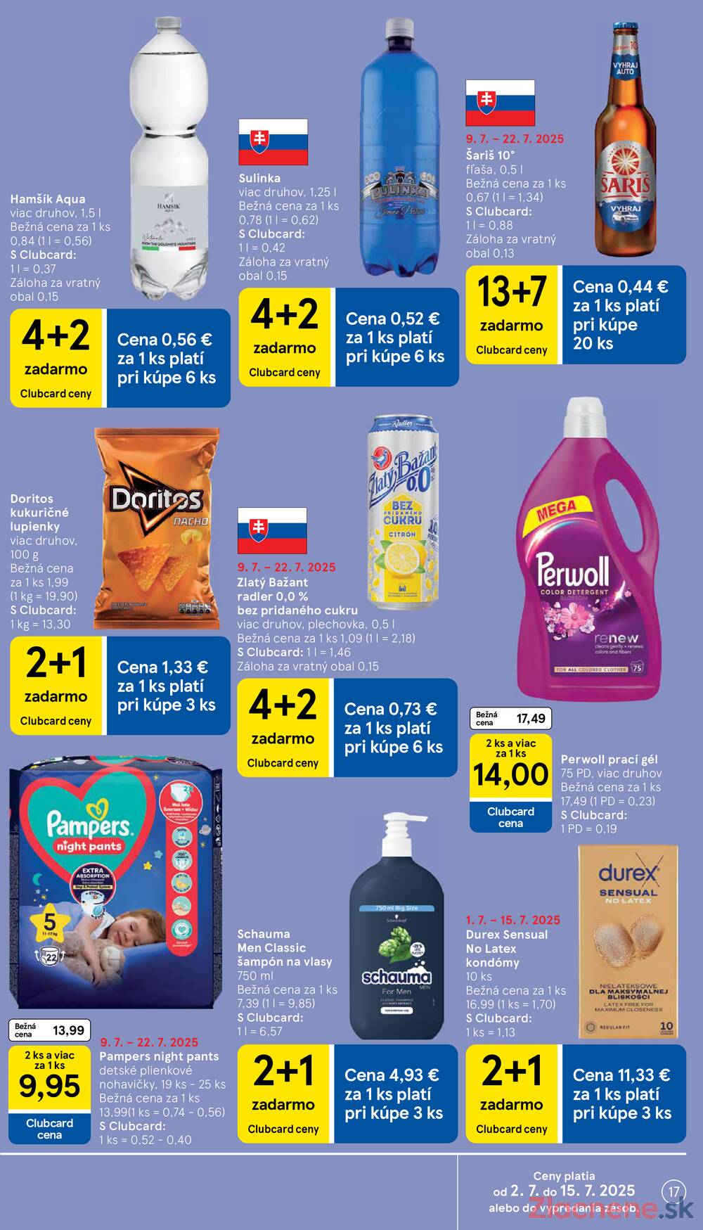Leták Tesco - Tesco malé hypermarkety od 9.7. do 15.7.2025 - strana 17 Leták Tesco - Tesco malé hypermarkety od 9.7. do 15.7.2025 - strana 17