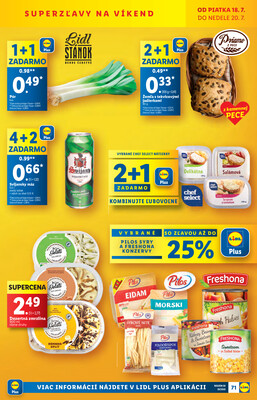 Leták Lidl
		  platný do 20.7.2025 - strana 85