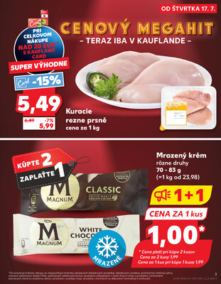 Kaufland 17.7. - 23.7. - Kaufland Svidník