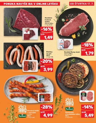 Kaufland 17.7. - 23.7. - Kaufland Svidník