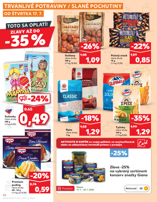 Kaufland 17.7. - 23.7. - Kaufland Svidník