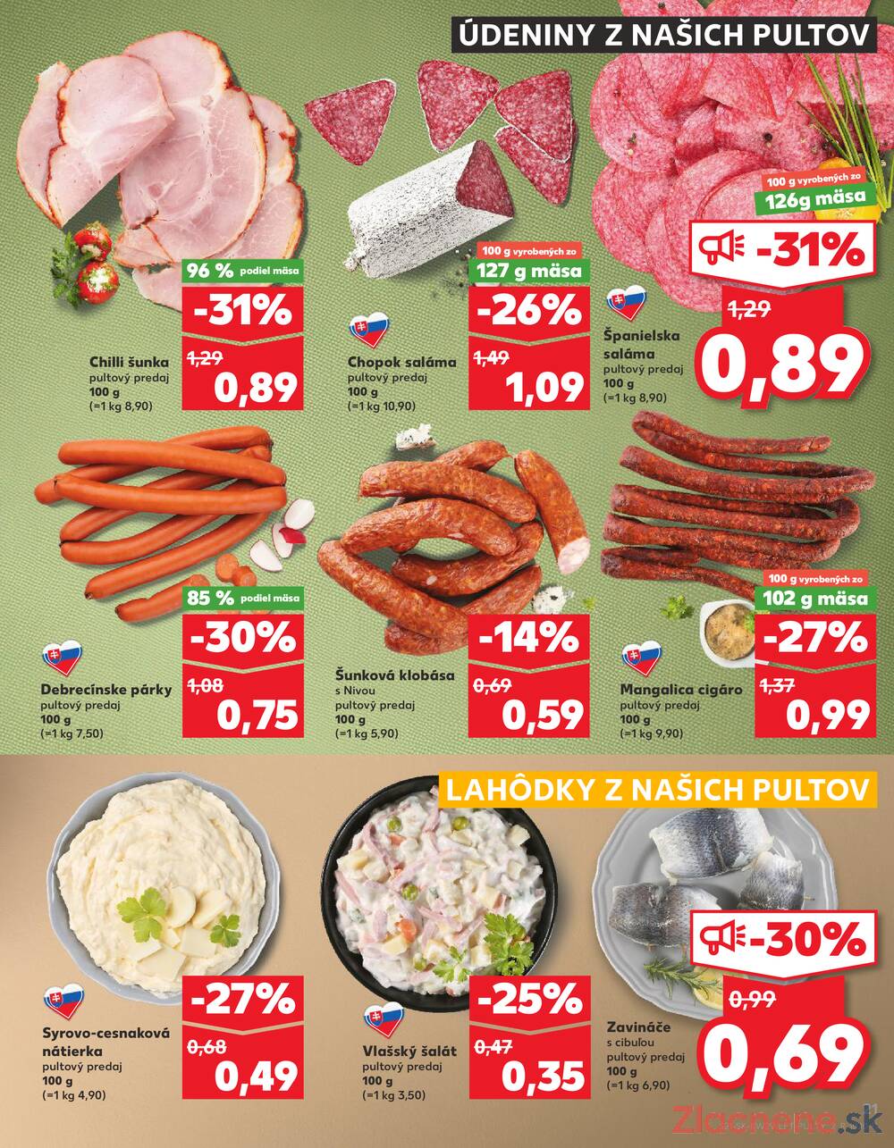 Leták Kaufland - Kaufland 17.7. - 23.7. - Kaufland Handlová - Okružná ul. - strana 21