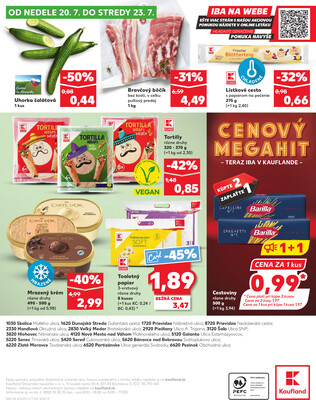 Kaufland 17.7. - 23.7. - Kaufland Piešťany