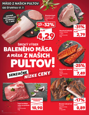 Kaufland 17.7. - 23.7. - Kaufland Nové Mesto nad Váhom