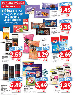 Kaufland 17.7. - 23.7. - Kaufland Nové Mesto nad Váhom